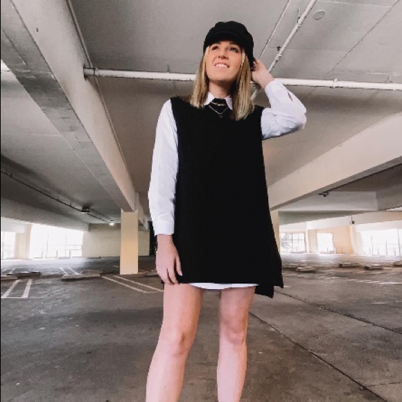 NWT H&M rib knit sweater vest - Picture 7 of 14